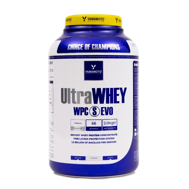 Yamamoto Nutrition Ultra Whey WPC S EVO 2000 g