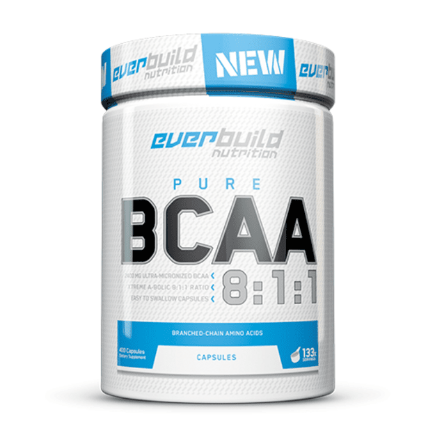 Everbuild BCAA 8:1:1 800MG&trade; 400 kaps